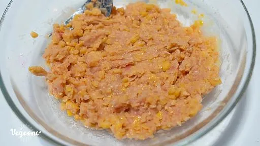 Салат «Мимоза» без рыбы - веганский пошаговый рецепт
