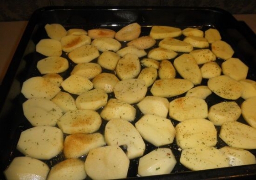 запеченый картофель