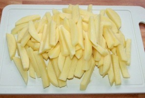 Картофель фри без масла - фото шаг 1