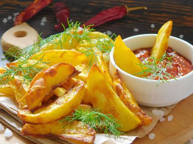 Картошка фри в аэрогриле - рецепт с фото