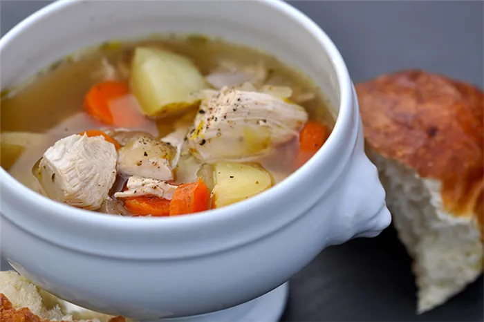 как приготовить куриный суп