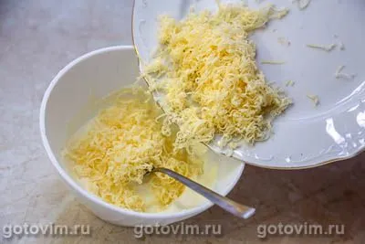 Мидии, запеченные в духовке с сырно-чесночным соусом, Шаг 04