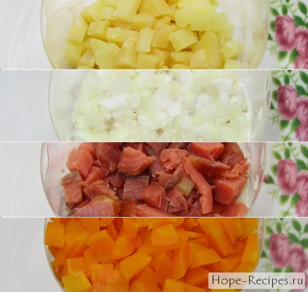 Как приготовить салат Норвежский