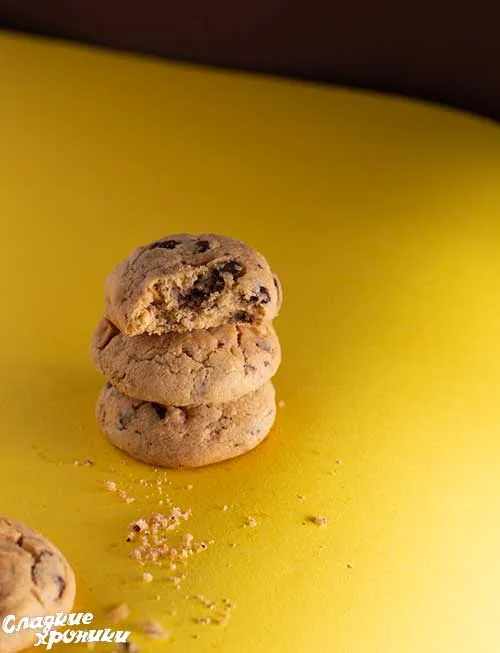 Печенье с арахисовой пастой