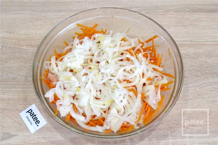 Морковь с сердечками по-корейски - Шаг 11