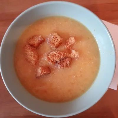 Картофельный суп-пюре с сыром - рецепт с фото