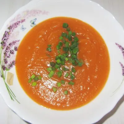 Постный суп-пюре из тыквы, моркови и картофеля - рецепт с фото