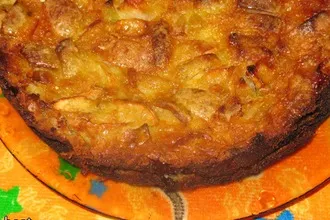 Рецепт: Французский яблочный пирог