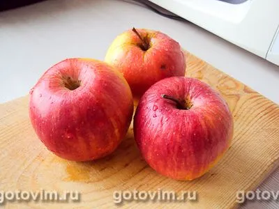 Конвертики с яблоками, Шаг 03