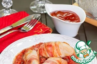 Рецепт: Сочное куриное филе в томатном соусе