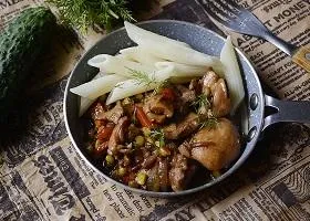 Курица в соевом соусе с овощами – пошаговые фото