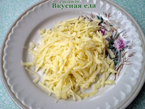 Сыр натереть для куриного филе