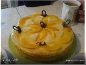 Постный муссовый торт «Соковита радість»