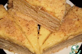 Рецепт: Томатно-апельсиновый торт