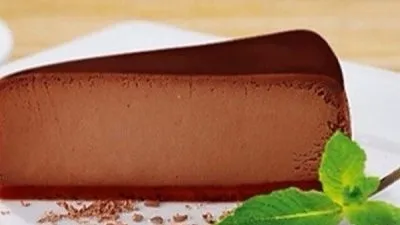 Шоколадный чизкейк с желатином без сахара
