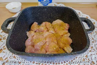 Куриное филе с брокколи и сливками в духовке, Шаг 01