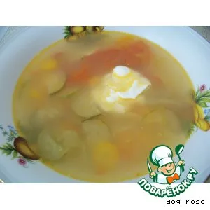 Рецепт: Овощной суп по-болгарски