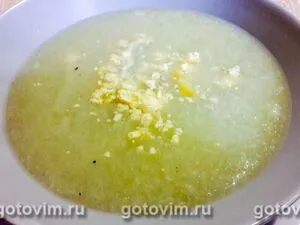 Суп-пюре из кабачков с цветной капустой