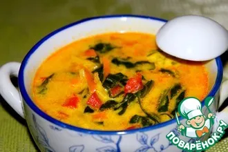 Холодный суп из томатов по-арабски