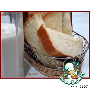 Рецепт: Сдобный хлеб в хлебопечке