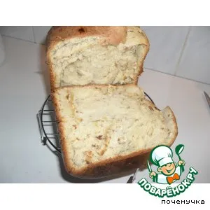 Рецепт: Сладкий сдобный хлеб с изюмом