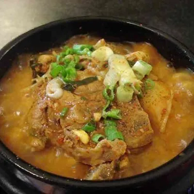 Камдятан - Корейский картофельный суп