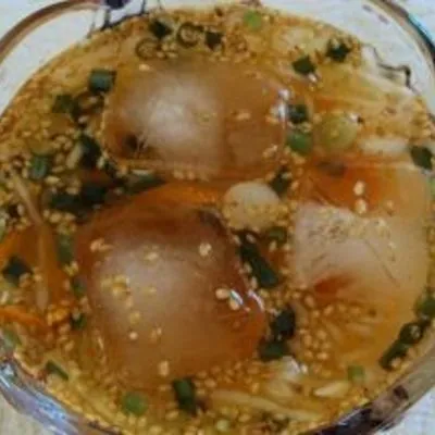 Холодный корейский суп