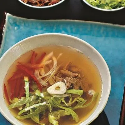 Корейский суп Юкидян
