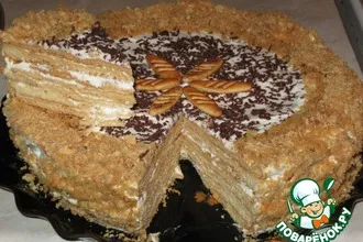 Торт «Рыжик»: самый лучший рецепт для приготовления в домашних условиях (с фото и видео)