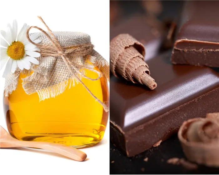Мед и шоколад