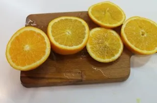 Форель, запеченная с апельсином - фото шага 3