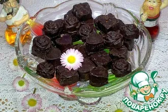 Рецепт: Шоколадные конфеты с нутом