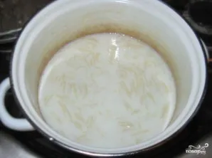 Молочный вермишелевый суп - фото шаг 3