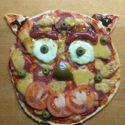 Пицца на Хэллоуин - рецепт с фото