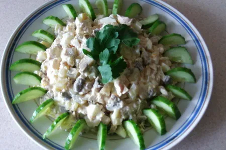 Салат гурман ( нежный салат с ярким вкусом ): шаг 1