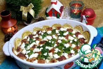 Рецепт: Фрикадельки с овощами и сыром