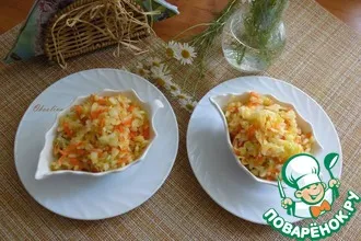 Рецепт: Капустный салат из советских времён