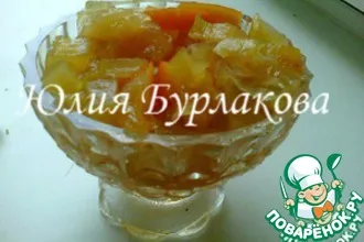 Рецепт: Янтарное варенье из кабачков