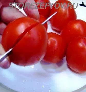 Как сделать из помидор тюльпан
