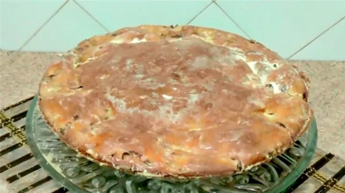 Пирог капустный на кефире в духовке с манкой и мукой — очень вкусный рецепт заливного пирога
