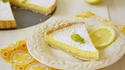 Французский тарт лимонный