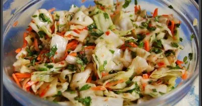 Салат из капусты по-корейски
