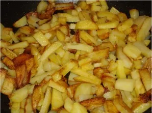 Картошка с сыром на сковороде - фото шаг 2