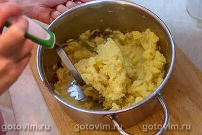 Картофельное пюре с яйцом (без масла), Шаг 02