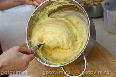 Картофельное пюре с яйцом (без масла), Шаг 06