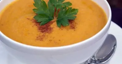 Суп пюре из тыквы с арахисовым маслом
