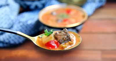 Суп из маша по узбекски
