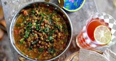 Палак Мунг Дал - маш со шпинатом по-индийски