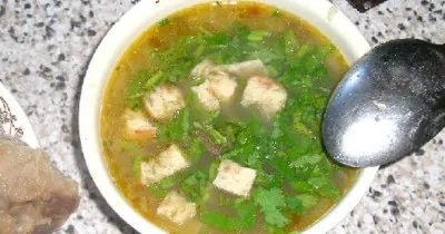 Машхурда (суп из маша)