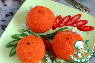 Рецепт: Салат-закуска Апельсин